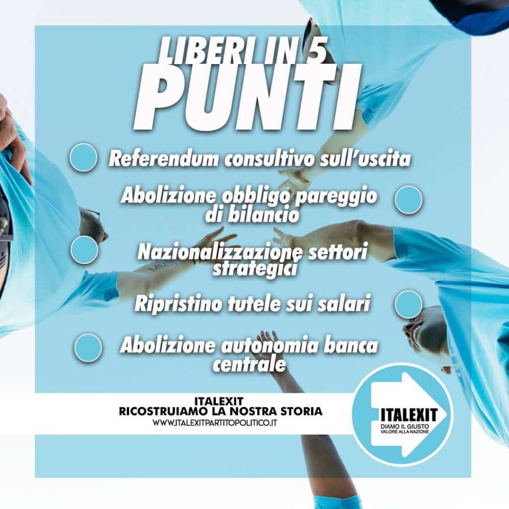 Italexit-Partei gegründet